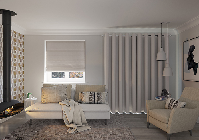 Oslo, Cream - Made to Measure Curtains - Image 7